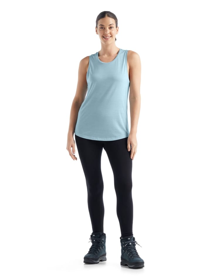 Icebreaker Women's Sphere II Tank Haze Icebreaker Icebreaker Women's Sphere II Tank Haze Icebreaker