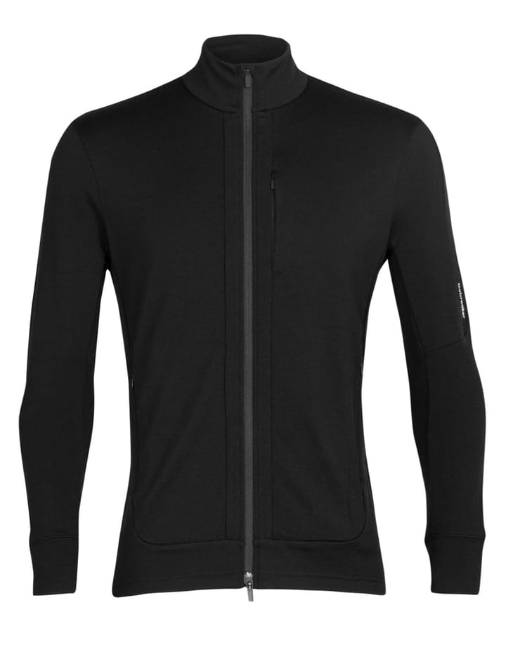 Icebreaker Men's Quantum III LS Zip Black Icebreaker Icebreaker Men's Quantum III LS Zip Black Icebreaker