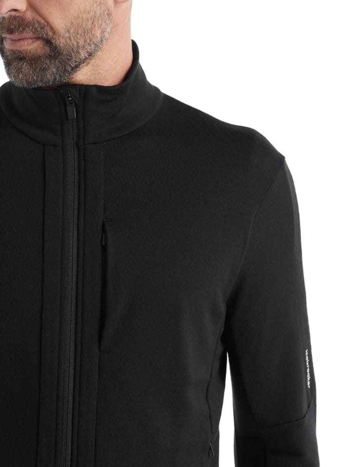 Icebreaker Men's Quantum III LS Zip Black Icebreaker