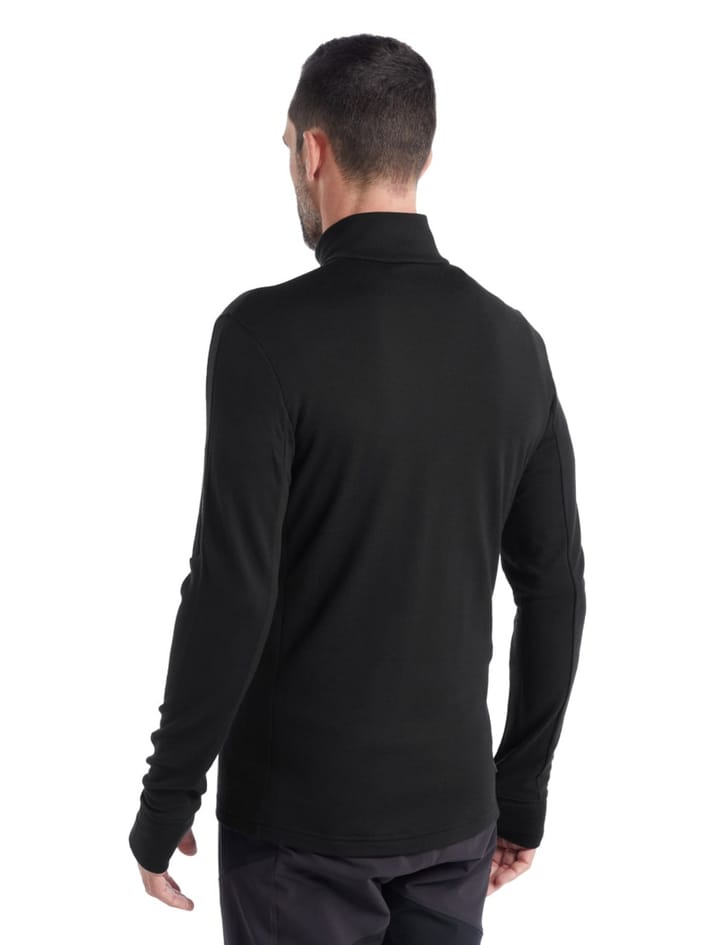 Icebreaker Men's Quantum III LS Zip Black Icebreaker Icebreaker Men's Quantum III LS Zip Black Icebreaker