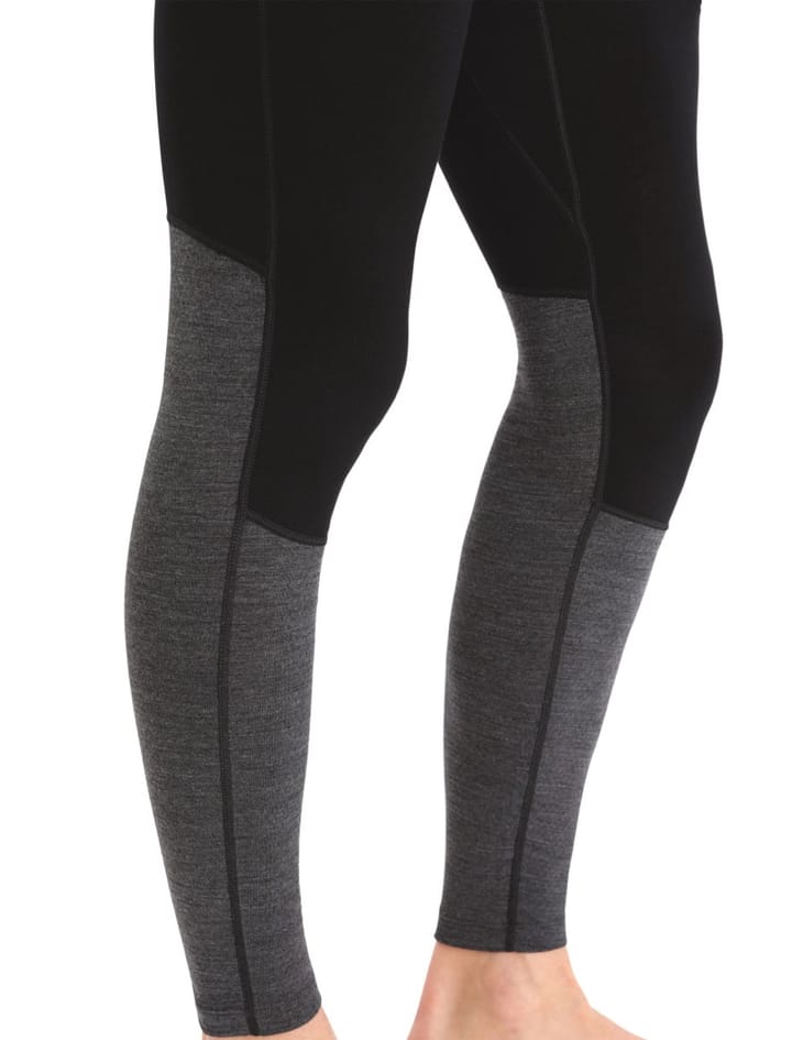 Icebreaker Men's Zoneknit 260 Leggings Black/Jet Heather Icebreaker Icebreaker Men's Zoneknit 260 Leggings Black/Jet Heather Icebreaker