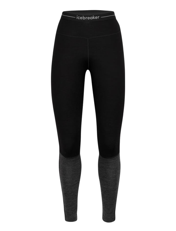 Icebreaker Women Zoneknit™ 260 Leggings Black/Jet Hthr/Cb Icebreaker