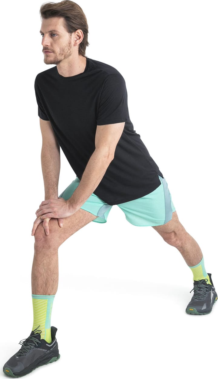 Icebreaker Men's Merino 125 Cool-Lite™ Sphere III Short Sleeve Tee Black Icebreaker
