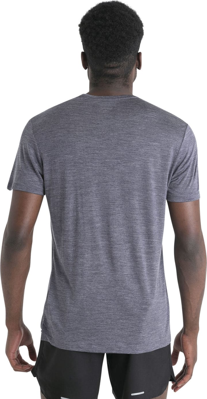 Icebreaker Men's Merino 125 Cool-Lite™ Sphere III Short Sleeve Tee Midnight Navy Heather Icebreaker