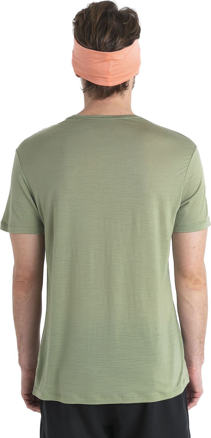 Icebreaker Men's Merino 125 Cool-Lite™ Sphere III Short Sleeve Tee Lichen Icebreaker