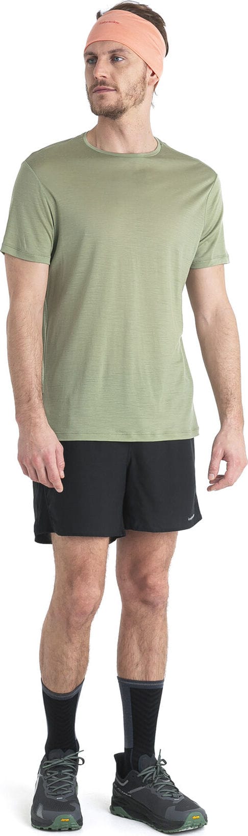 Icebreaker Men's Merino 125 Cool-Lite™ Sphere III Short Sleeve Tee Lichen Icebreaker