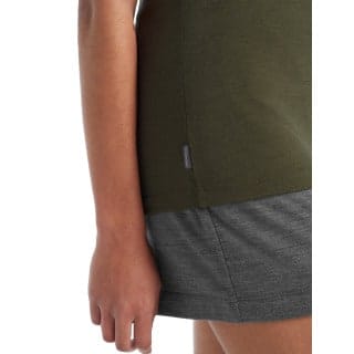Icebreaker Women's Merino Tech Lite II Short Sleeve T-Shirt Loden Icebreaker Icebreaker Women's Merino Tech Lite II Short Sleeve T-Shirt Loden Icebreaker