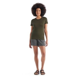 Icebreaker Women's Merino Tech Lite II Short Sleeve T-Shirt Loden Icebreaker Icebreaker Women's Merino Tech Lite II Short Sleeve T-Shirt Loden Icebreaker