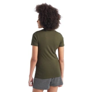 Icebreaker Women's Merino Tech Lite II Short Sleeve T-Shirt Loden Icebreaker Icebreaker Women's Merino Tech Lite II Short Sleeve T-Shirt Loden Icebreaker