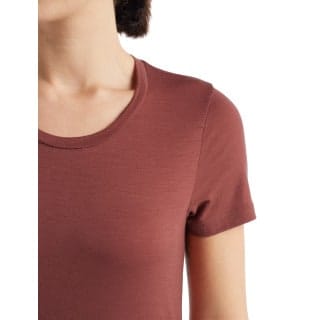 Icebreaker Women's Merino Tech Lite II Short Sleeve T-Shirt Grape Icebreaker Icebreaker Women's Merino Tech Lite II Short Sleeve T-Shirt Grape Icebreaker