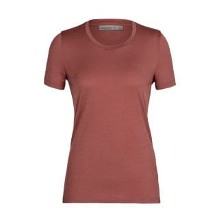 Icebreaker Women's Merino Tech Lite II Short Sleeve T-Shirt Grape Icebreaker Icebreaker Women's Merino Tech Lite II Short Sleeve T-Shirt Grape Icebreaker