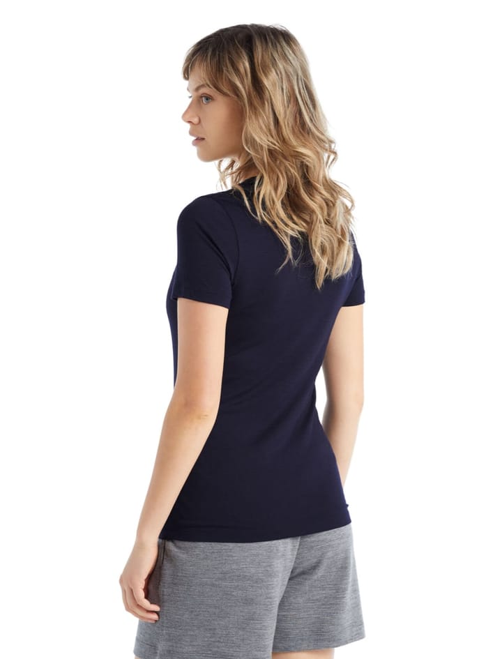 Icebreaker Women's Merino Tech Lite II Short Sleeve T-Shirt Midnight Navy Icebreaker Icebreaker Women's Merino Tech Lite II Short Sleeve T-Shirt Midnight Navy Icebreaker