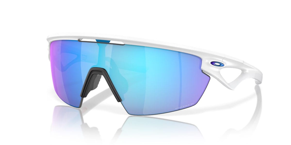 Oakley Sphaera Matte White Prizm Sapphire Polarized