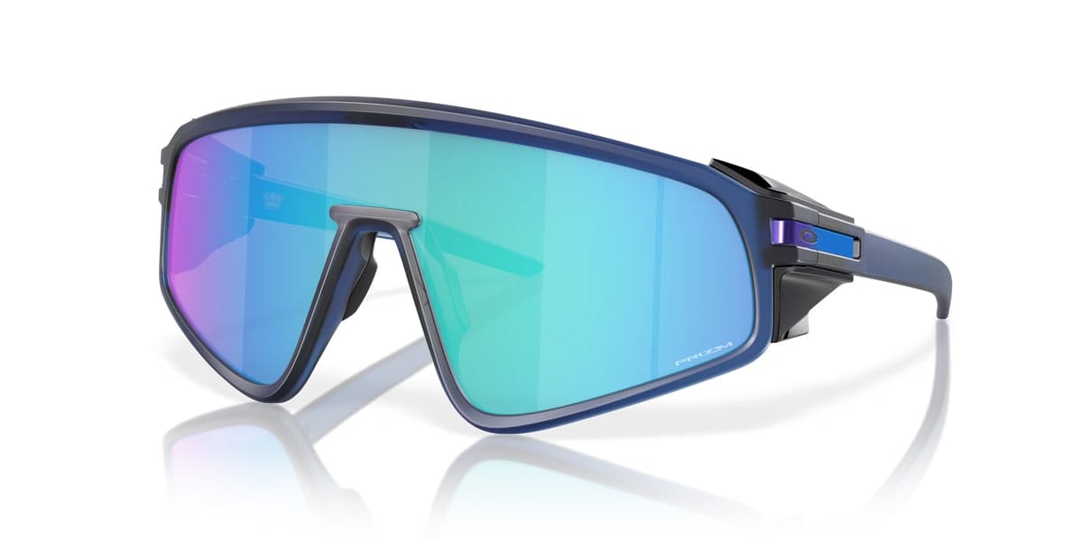 Oakley Latch Panel Matte Transparent Navy/Prizm Sapphire