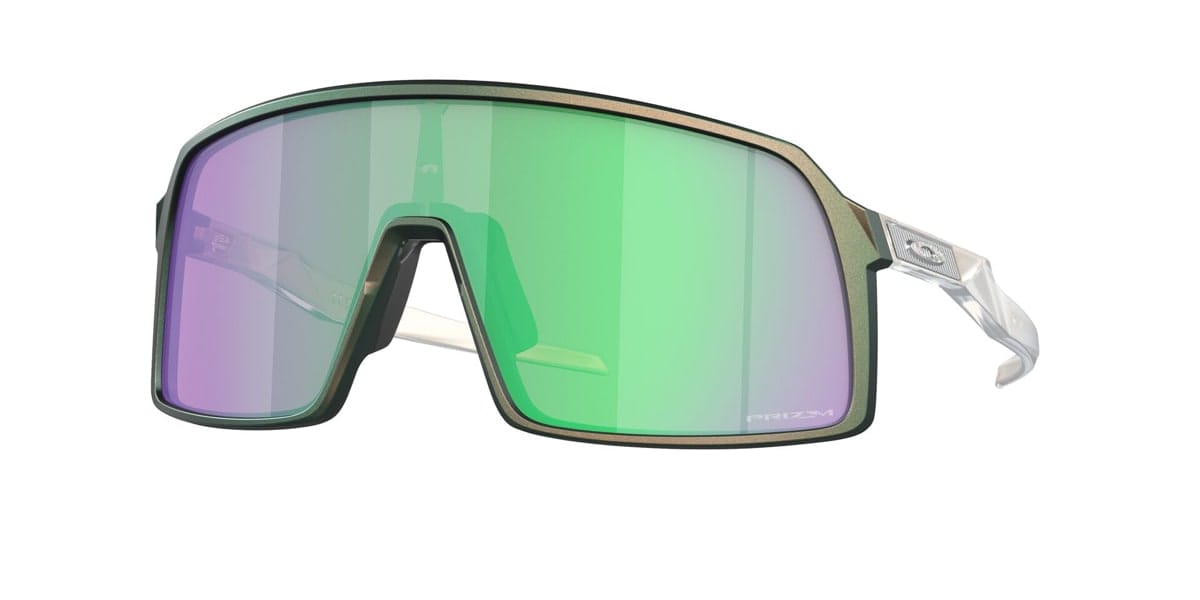 Oakley Sutro Matte Silver Green Colorshift/Prizm Road Jade