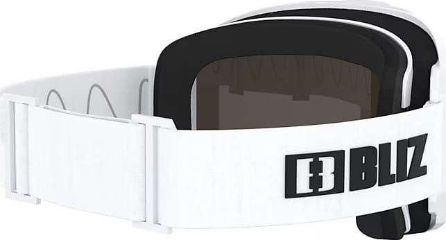 Bliz Rave Matt White Black Logo/Brown Pink Bliz