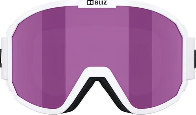 Bliz Rave Matt White Black Logo/Brown Pink Bliz