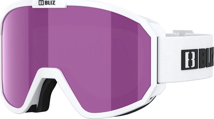 Bliz Rave Matt White Black Logo/Brown Pink Bliz