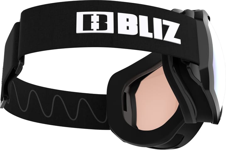 Bliz Charge Otg Matt Black W White Logo / Light Orange&blue Bliz