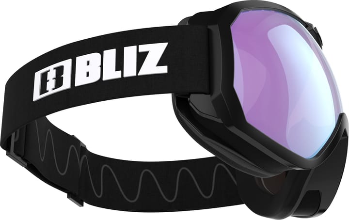 Bliz Charge Otg Matt Black W White Logo / Light Orange&blue Bliz