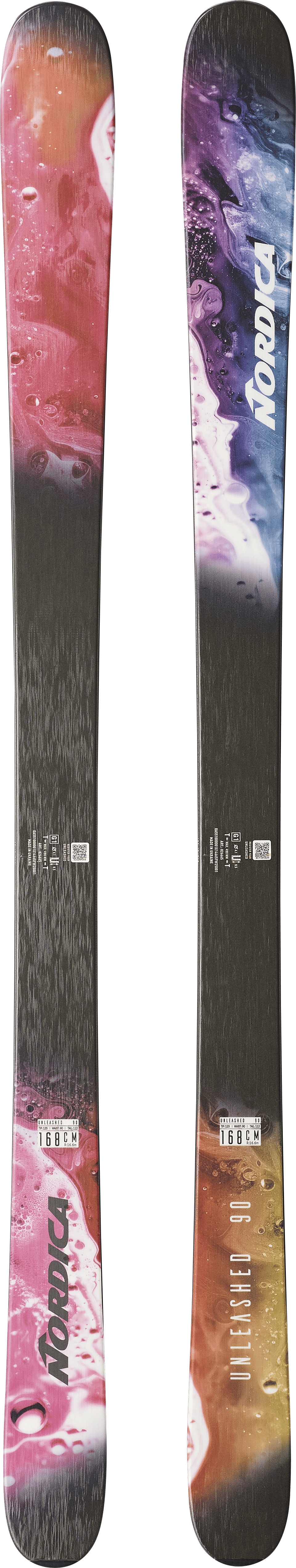 Nordica Unisex Unleashed 90 Black/pink
