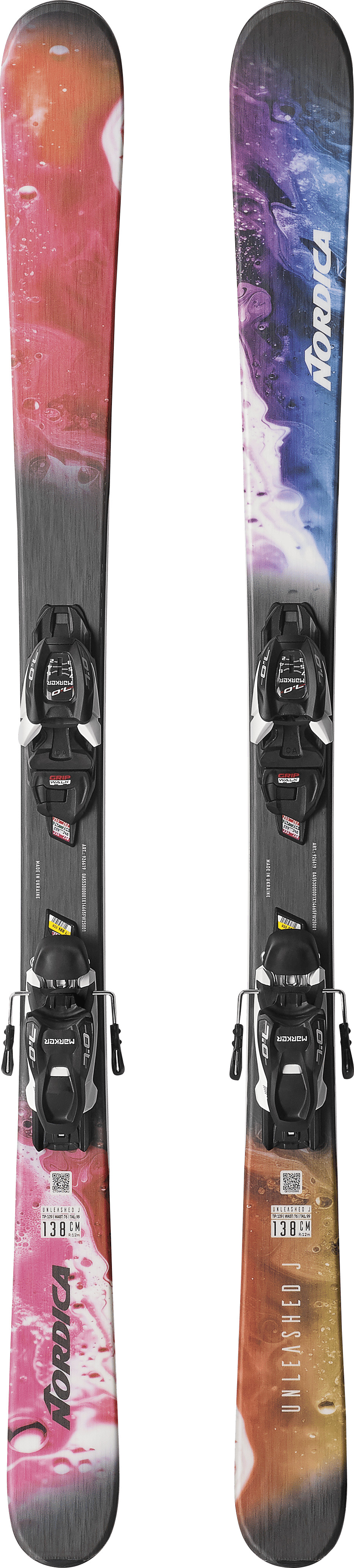 Nordica Junior's NORDICA UNLEASHED FDT + JR 7.0 FDT WB Pink