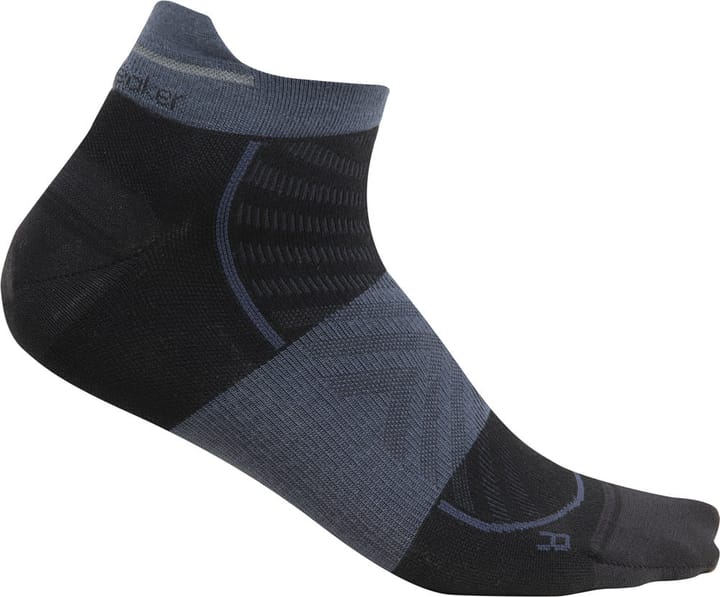 Icebreaker Men's Merino Run+ Ultralight Micro Black/Graphite Icebreaker