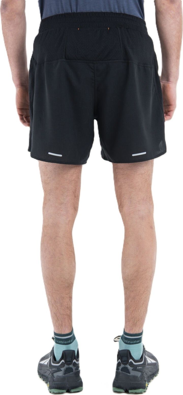 Icebreaker Men's Merino 125 Zoneknit™ Speed 6" Shorts Black Icebreaker