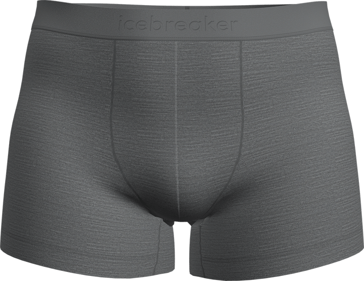 Icebreaker Men's Cool-Lite Anatomica Boxers Gritstone Hthr-013 Icebreaker