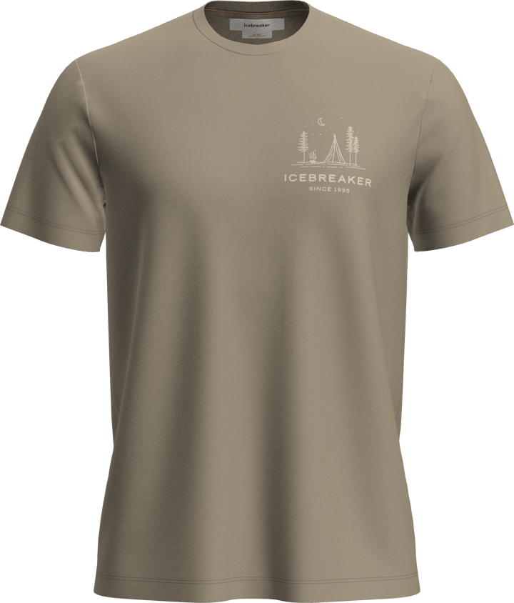 Icebreaker Men Merino 150 Tech Lite Ss Tee Peaceful Pass Flagstone Icebreaker