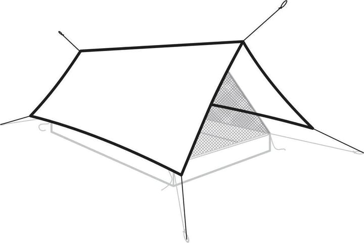 Robens Vestis 2.50 X 2.30 Solo Tarp UL Orange Robens