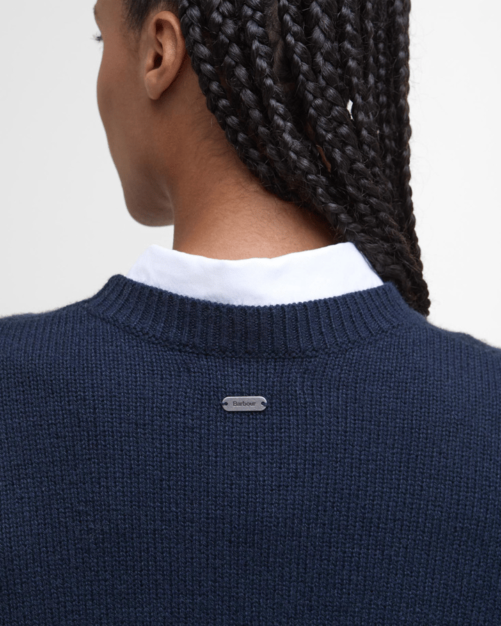 Barbour Women's Woodhouse Knitted Jumper Navy Barbour Barbour Women's Woodhouse Knitted Jumper Navy Barbour