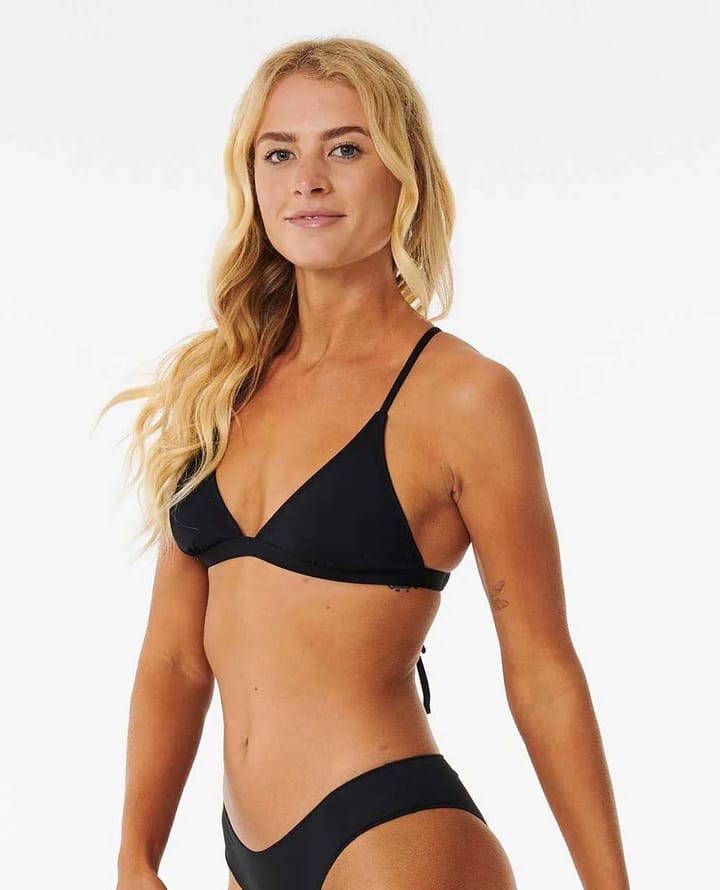 Rip Curl Women's Classic Surf Crossback Triangle Bikini Top Black Rip Curl