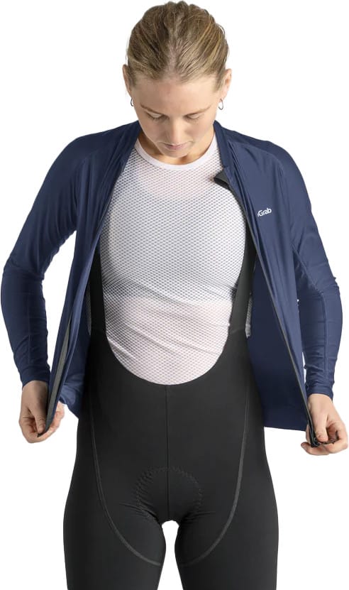 Gripgrab Women's Pacr Long Sleeve Jersey Navy Blue Gripgrab