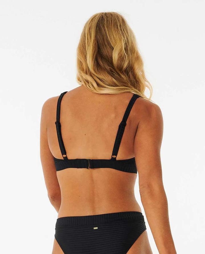 Rip Curl Women's Premium Surf D Cup Deep V Bikini Top Black Rip Curl Rip Curl Women's Premium Surf D Cup Deep V Bikini Top Black Rip Curl