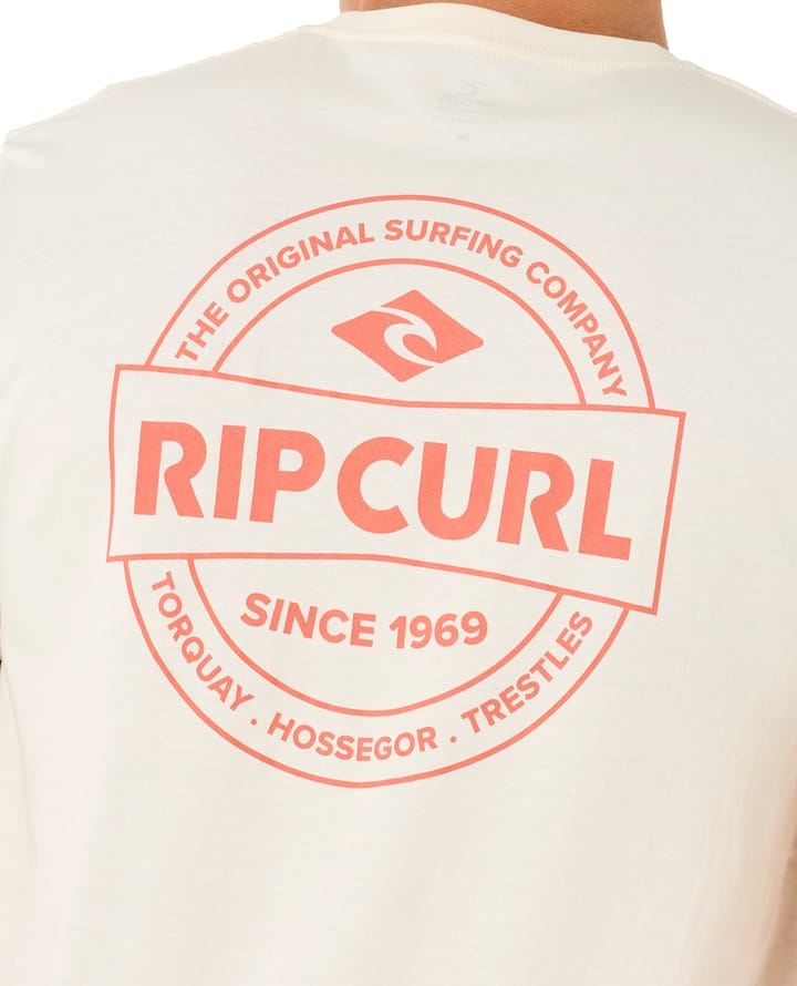 Rip Curl Men's Staple Tee Bone Rip Curl