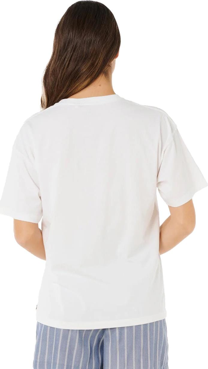 Rip Curl Women's Pacific Coast Heritage Tee Bone Rip Curl