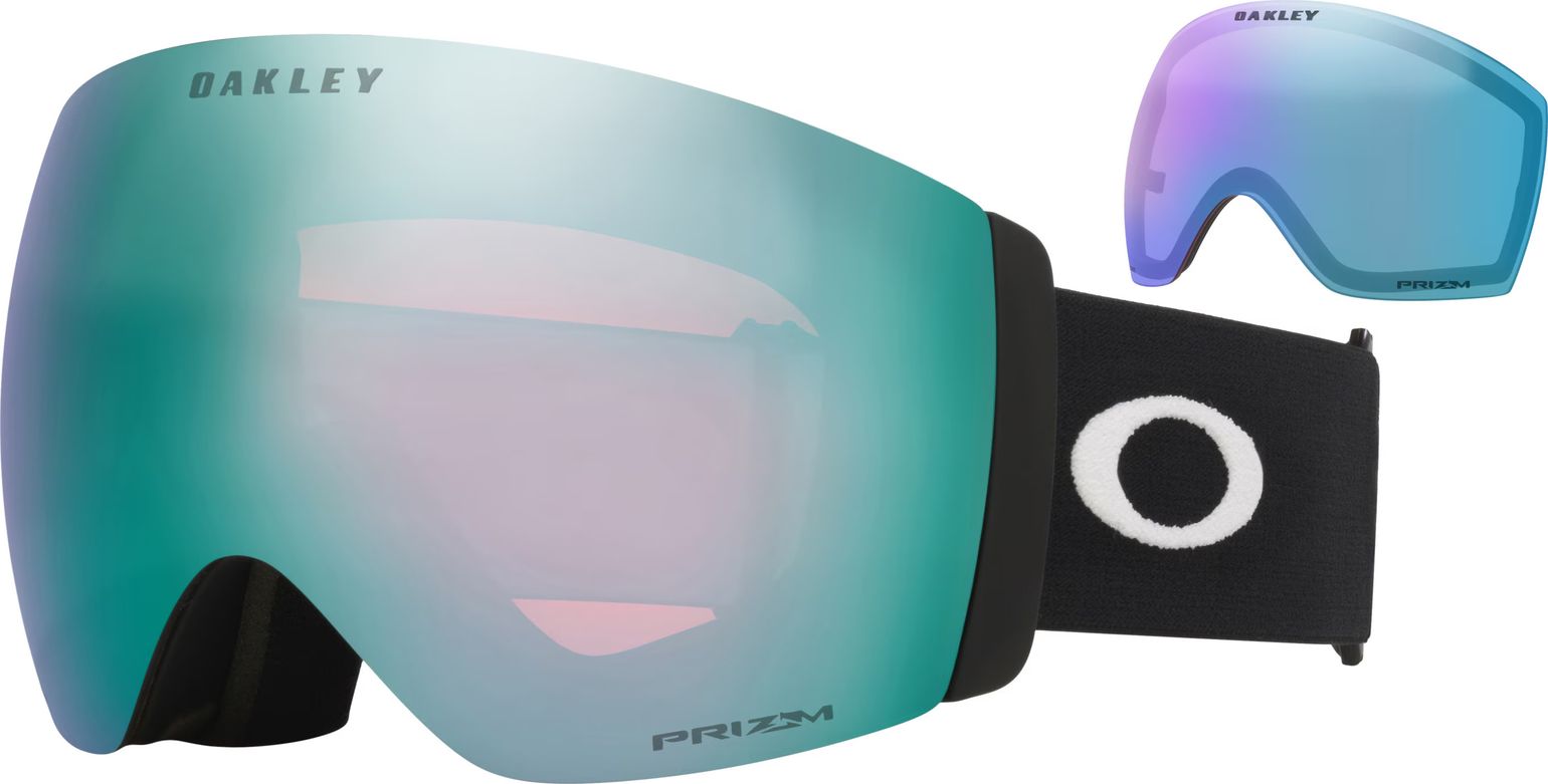 Oakley Flight Deck Pro L Matte Black/ Prizm Sapphire & Prizm Iced