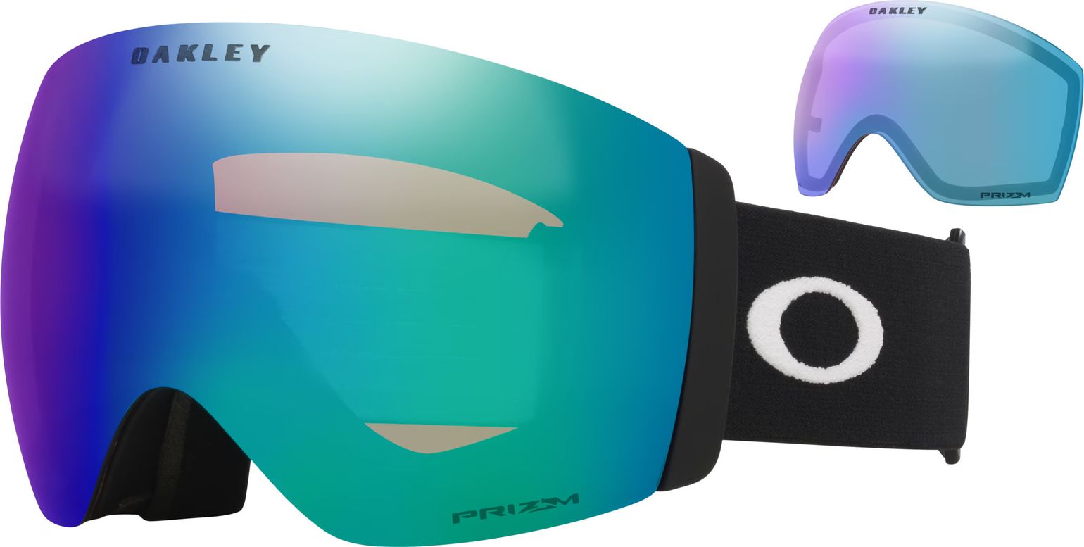 Oakley Flight Deck Pro L Matte Black/ Prizm Argon & Prizm Iced