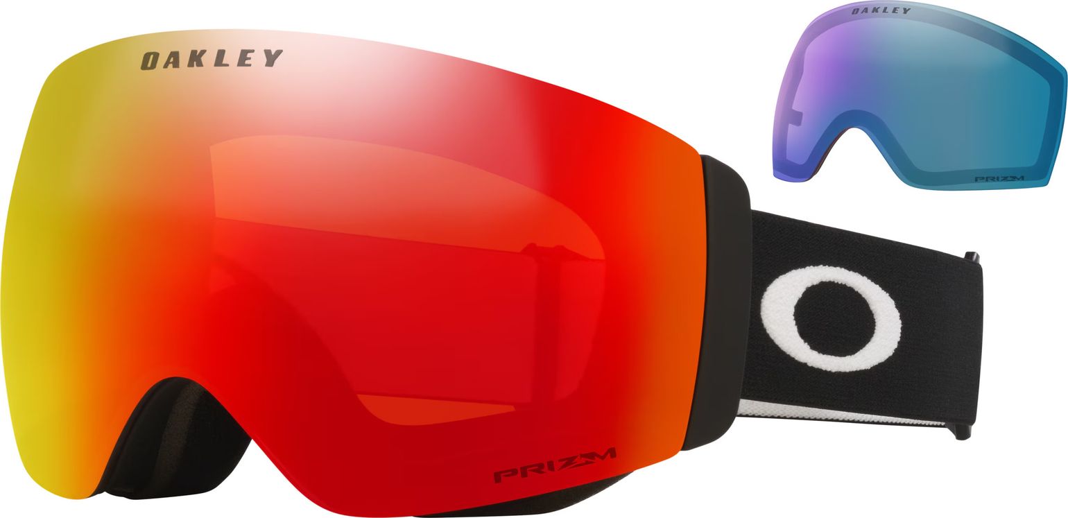 Oakley Flight Deck Pro M Matte Black/ Prizm Torch & Prizm Iced