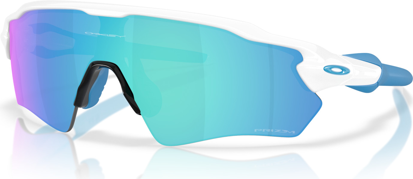 Oakley Radar Ev S Path Polished White Prizm Sapphire Sportsbriller OneSize