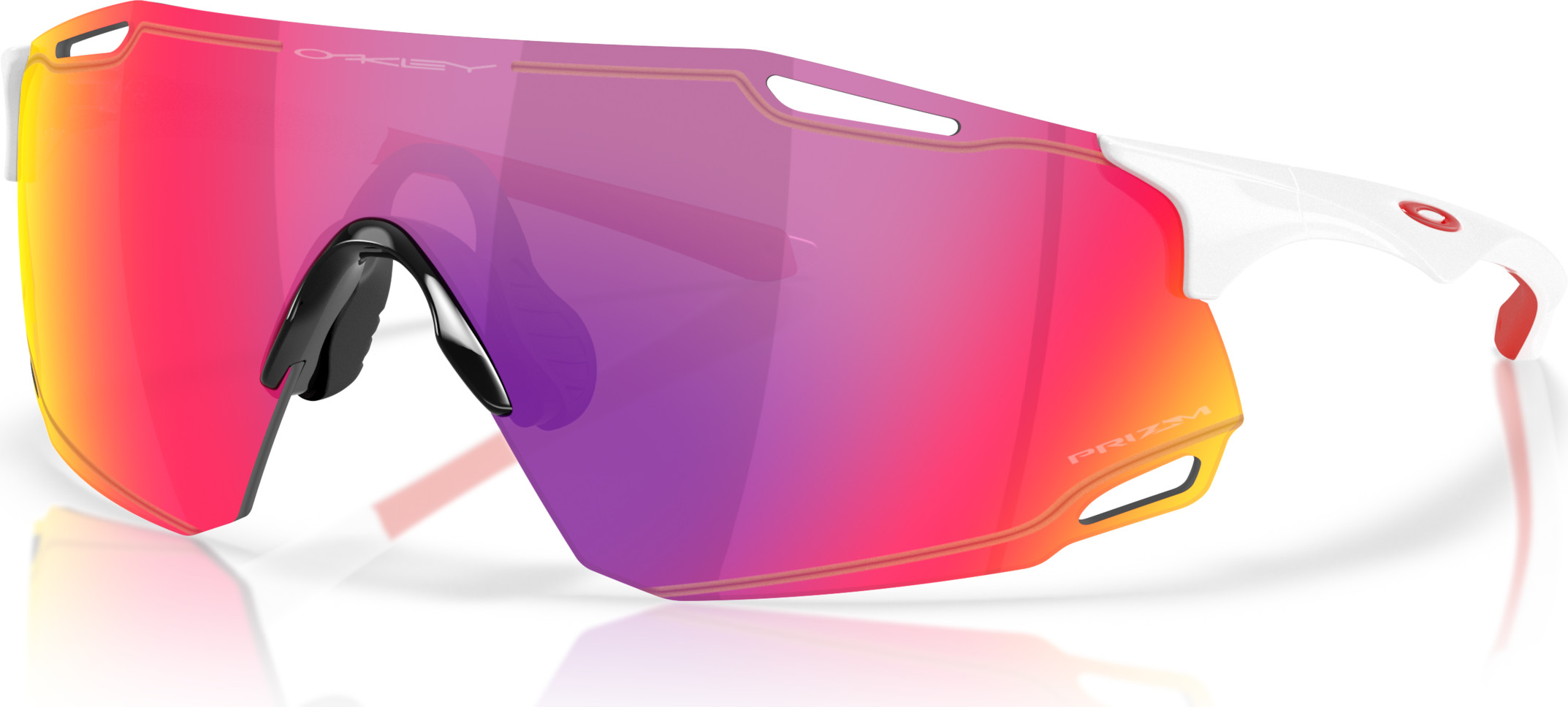 Oakley Cybr Dyno Polished White/Prizm Road