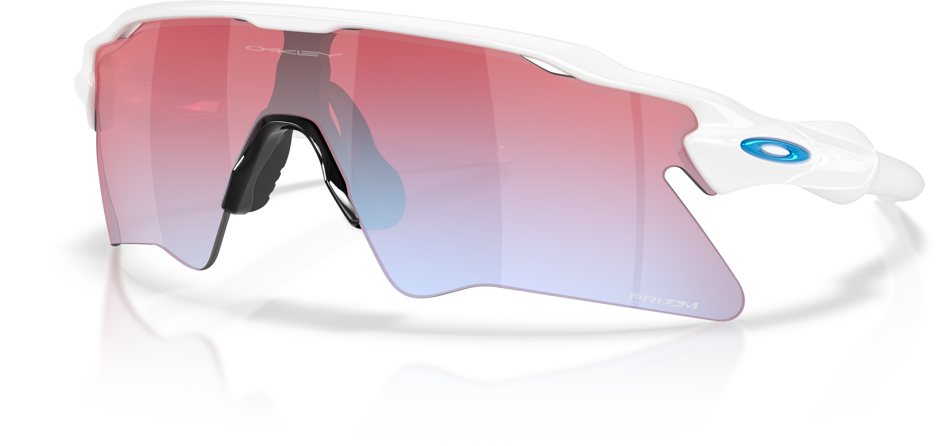 Polished white/prizm™ snow sapphire
