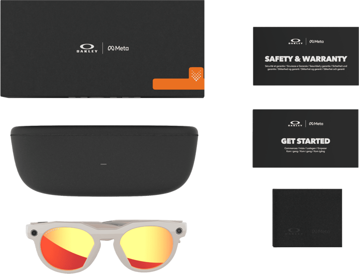 Oakley Meta HSTN Warm Grey/Prizm Ruby Oakley
