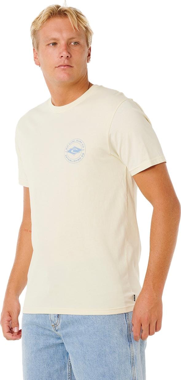 Rip Curl Men's Staple Tee Lemon Ice Rip Curl