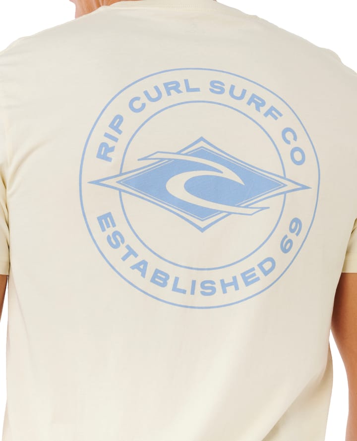 Rip Curl Men's Staple Tee Lemon Ice Rip Curl