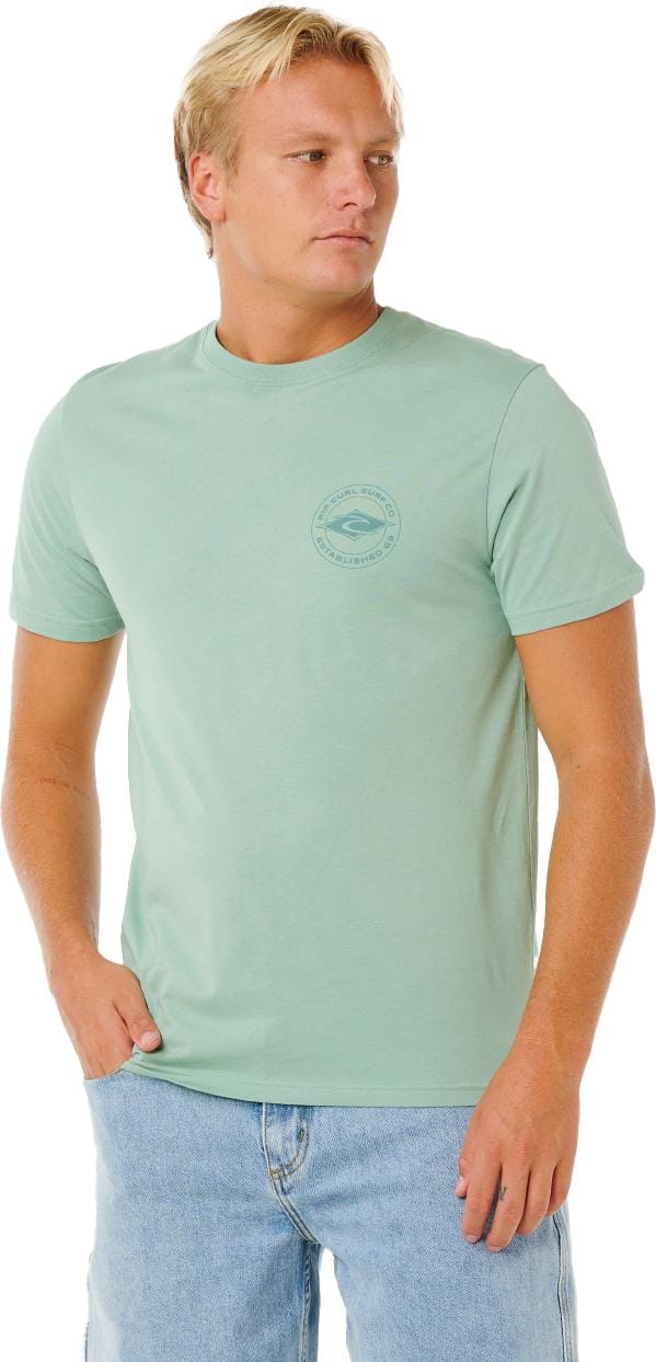 Rip Curl Men's Staple Tee Aloe Rip Curl