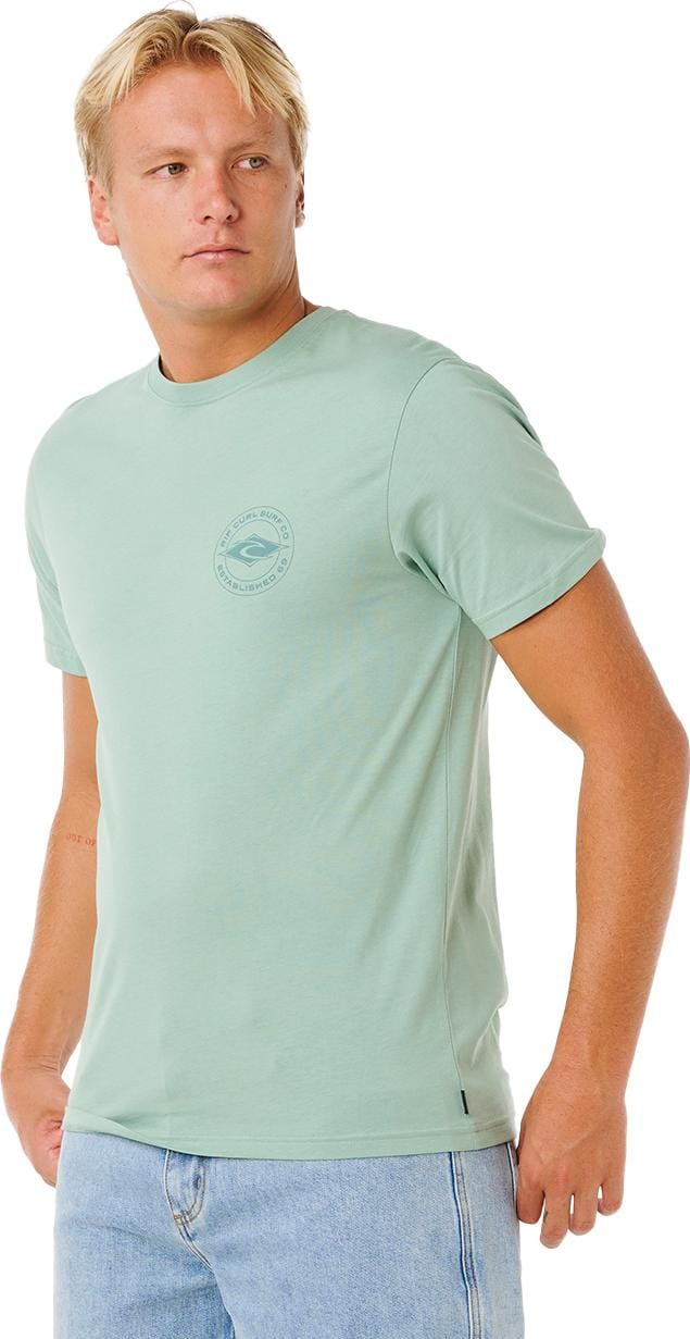 Rip Curl Men's Staple Tee Aloe Rip Curl