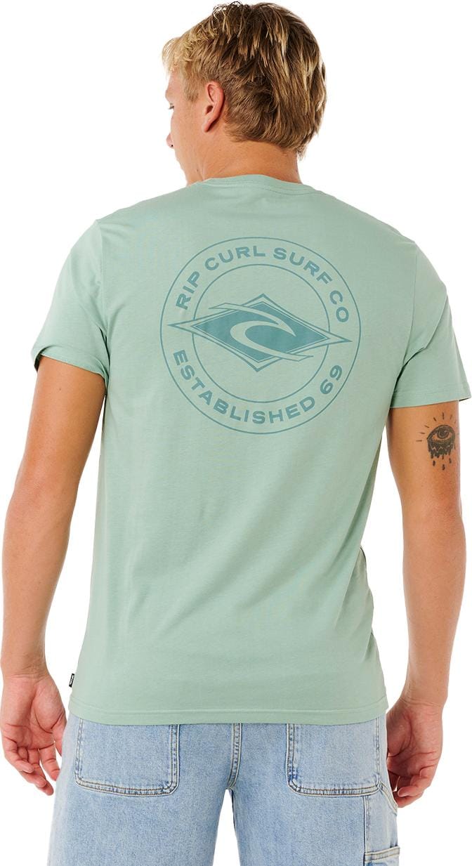 Rip Curl Men's Staple Tee Aloe Rip Curl