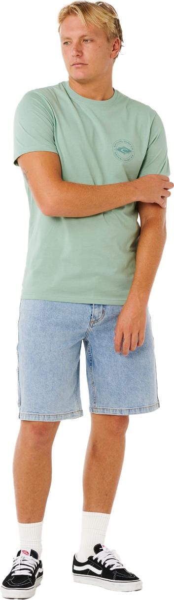 Rip Curl Men's Staple Tee Aloe Rip Curl